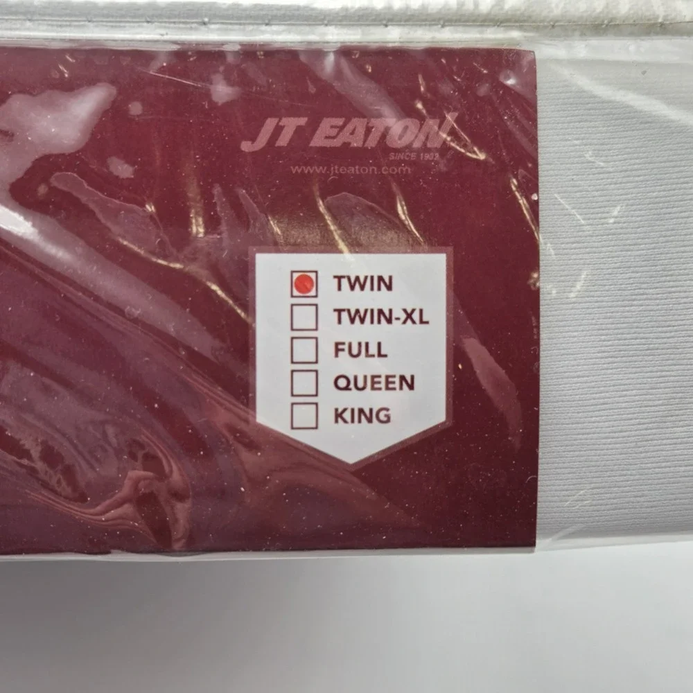 JT Eaton Twin Size Total Encasement Mattress Cover Prevents Bed Bugs Dust Mites